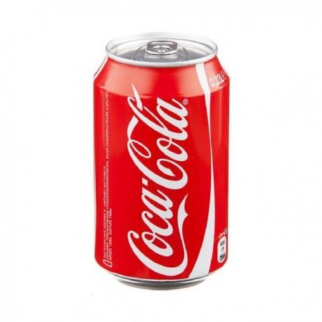 Canette de Coca Cola gravée personnalisée et verre mélangeur de 10